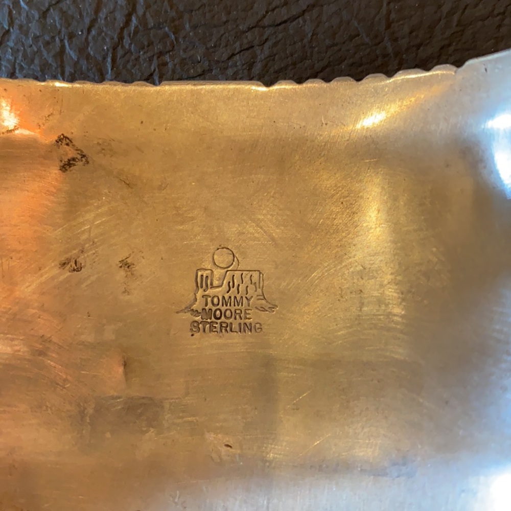 Navajo sterling silver Kingman turquoise bracelet - Picture 3 of 10